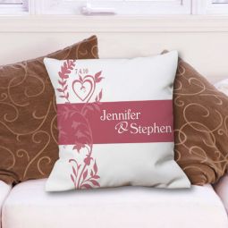 Names Throw Pillow